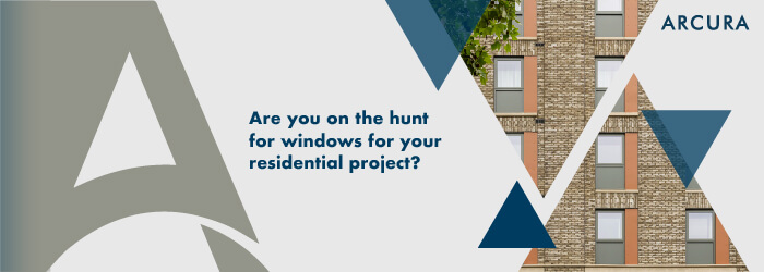 Aluminium casement windows